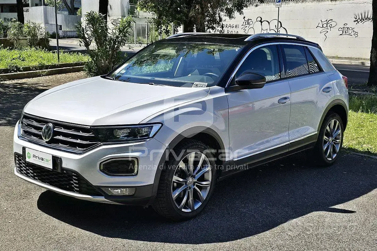Usata VW T-Roc Advance 150 CV (110 kW) 2019 Bianco SUV