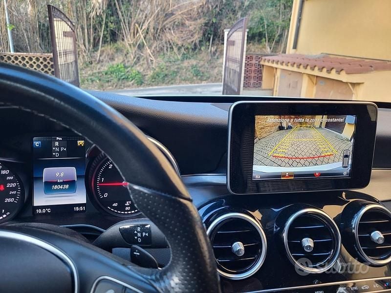 Usata Mercedes C220 Premium 170 CV (125 kW) 2017 Grigio Station wagon