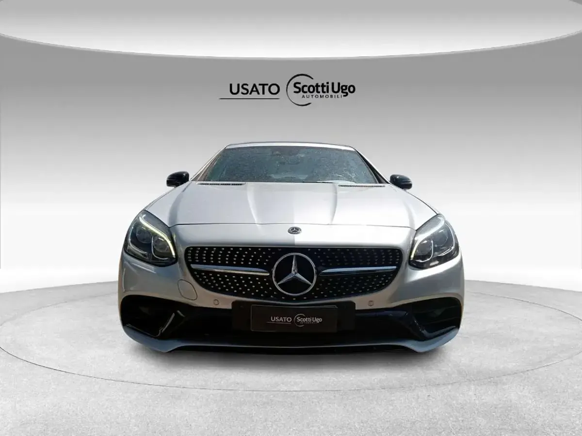 Usata Mercedes SLC250 Premium 204 CV (150 kW) 2017 Argento Cabrio