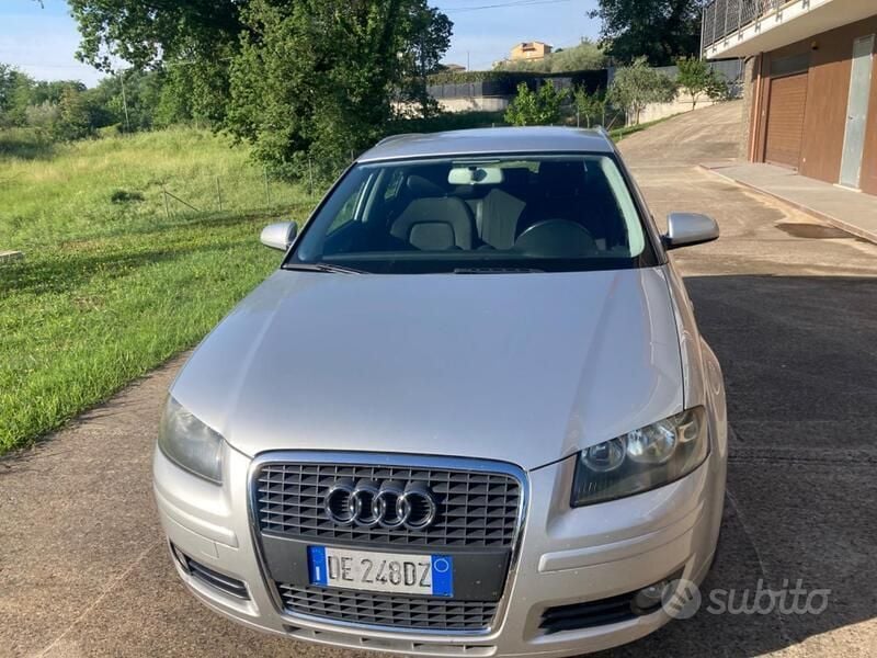 Usata Audi A3 140 CV (102 kW) 2007 Grigio Utilitaria