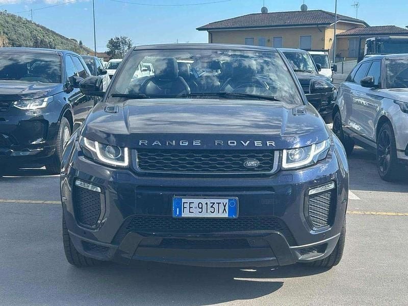 Usata Land Rover Range Rover evoque HSE Dynamic 241 CV (177 kW) 2016 Blu Cabrio
