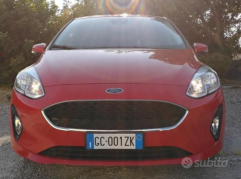 Usata Ford Fiesta Business Edition 100 CV (73 kW) 2021 Rosso Utilitaria