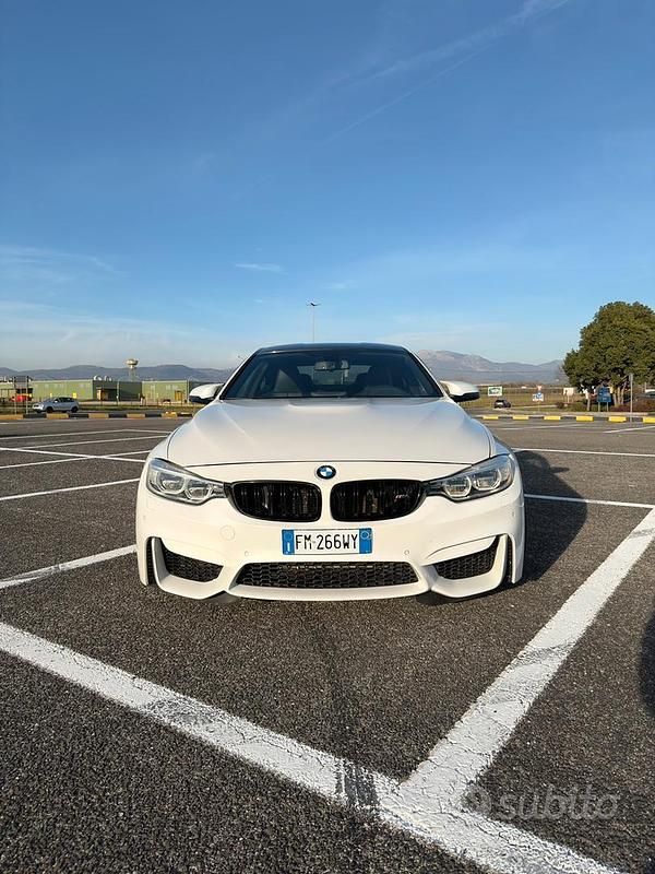 Usata BMW M4 M Performance 431 CV (317 kW) 2015 Bianco Coupé