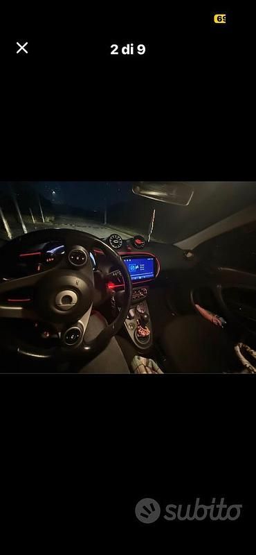 Usata Smart ForFour 2017 Nero Utilitaria