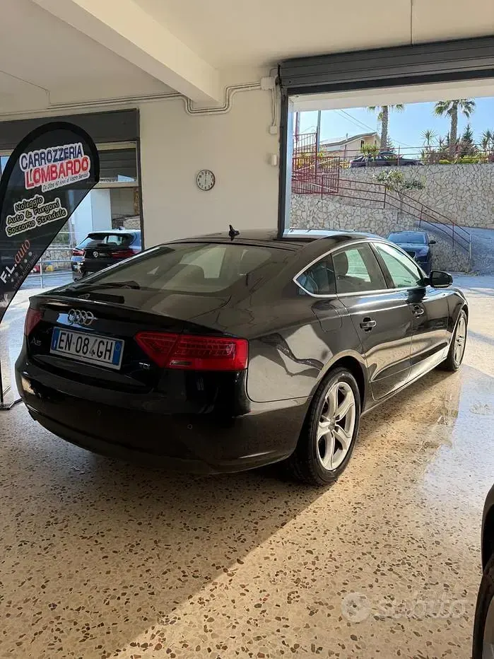 Usata Audi A5 177 CV (130 kW) 2012 Nero Coupé