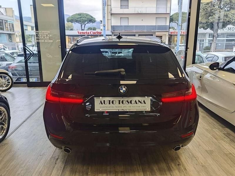 Usata BMW 318 Sport Line 150 CV (110 kW) 2020 Nero Station wagon