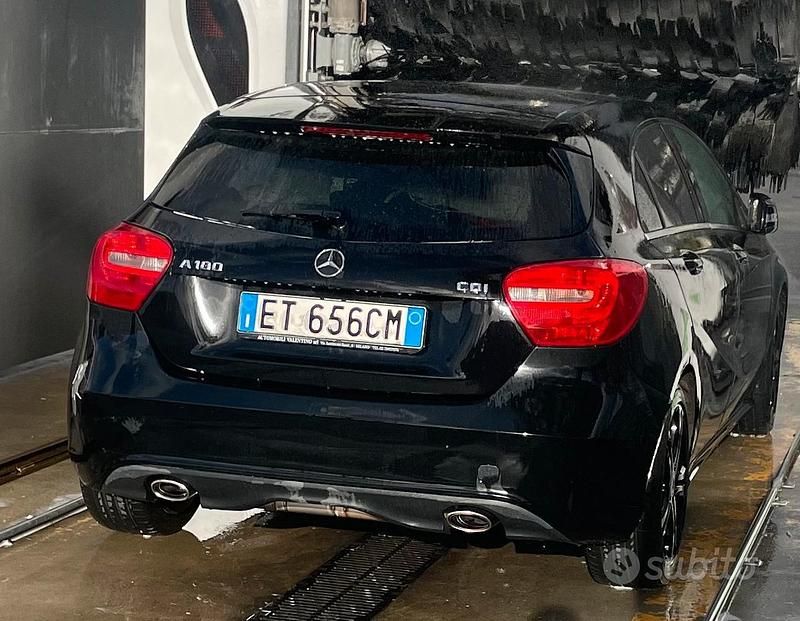 Usata Mercedes A180 2014 Nero Berlina