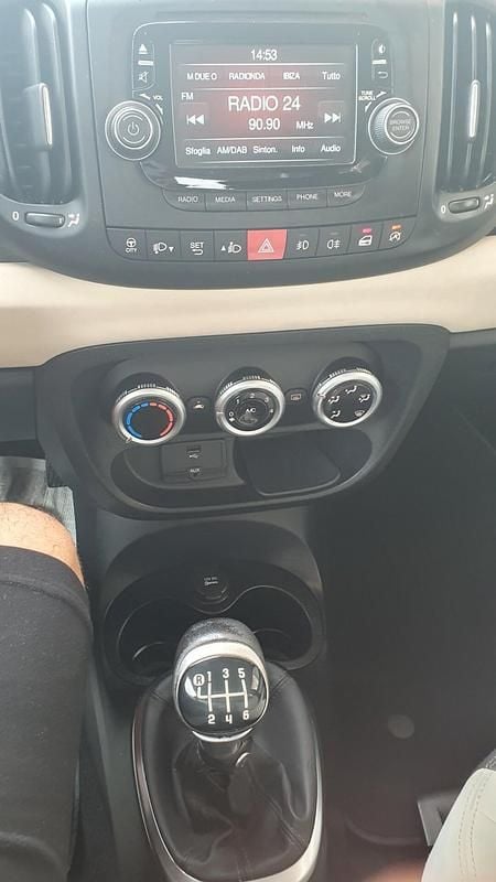 Usata Fiat 500L Lounge 104 CV (76 kW) 2015 Verde Monovolume