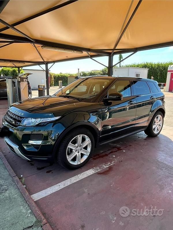 Usata Land Rover Range Rover evoque Dynamic 2015 Verde Berlina