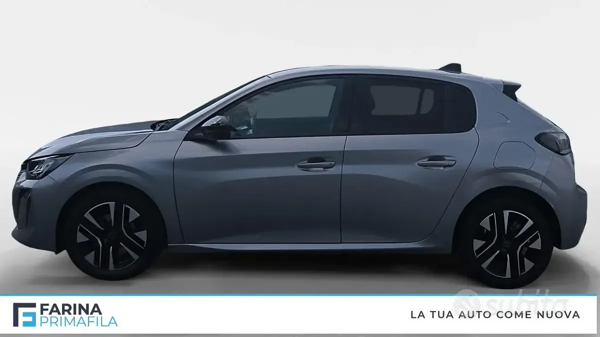 Usata Peugeot 208 Allure 100 CV (73 kW) 2025 Grigio Utilitaria