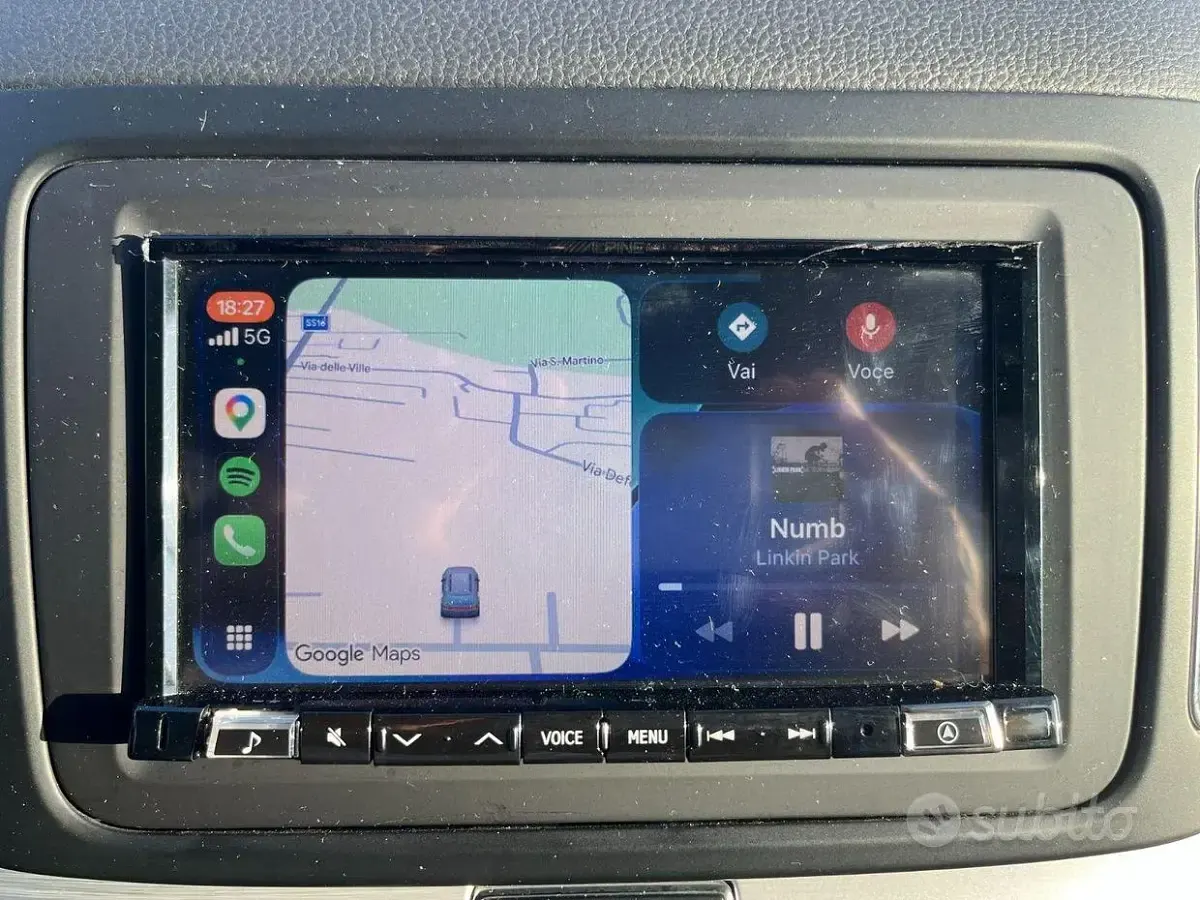 Usata VW Sharan Highline 140 CV (102 kW) 2015 Nero Monovolume