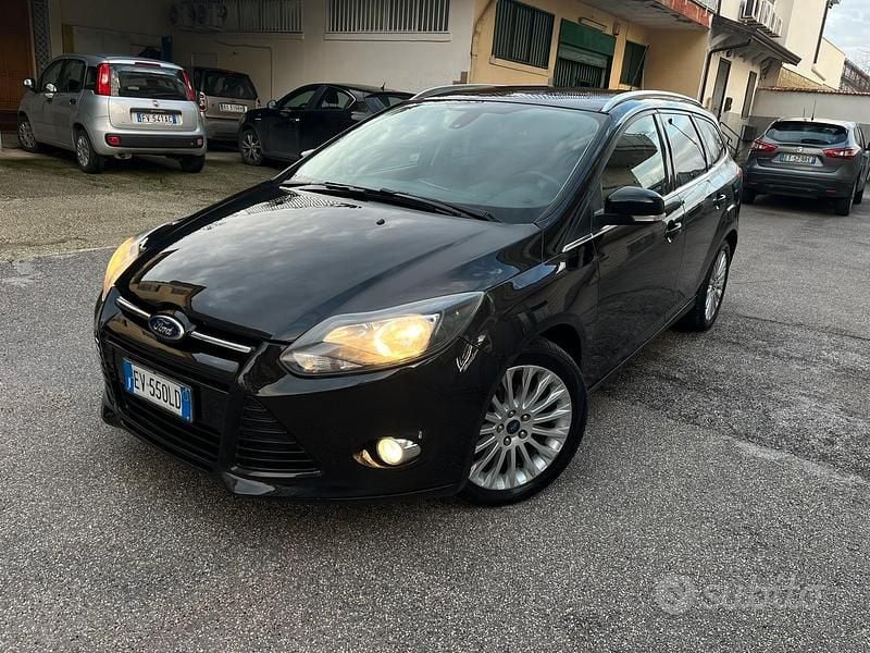 Usata Ford Focus Titanium 95 CV (69 kW) 2014 Nero Station wagon