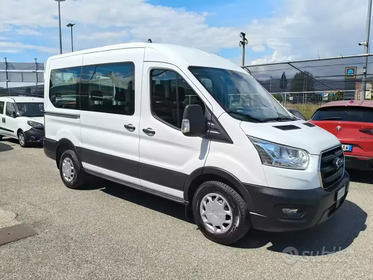 Usata Ford Transit Trend 131 CV (96 kW) 2020 Bianco Monovolume