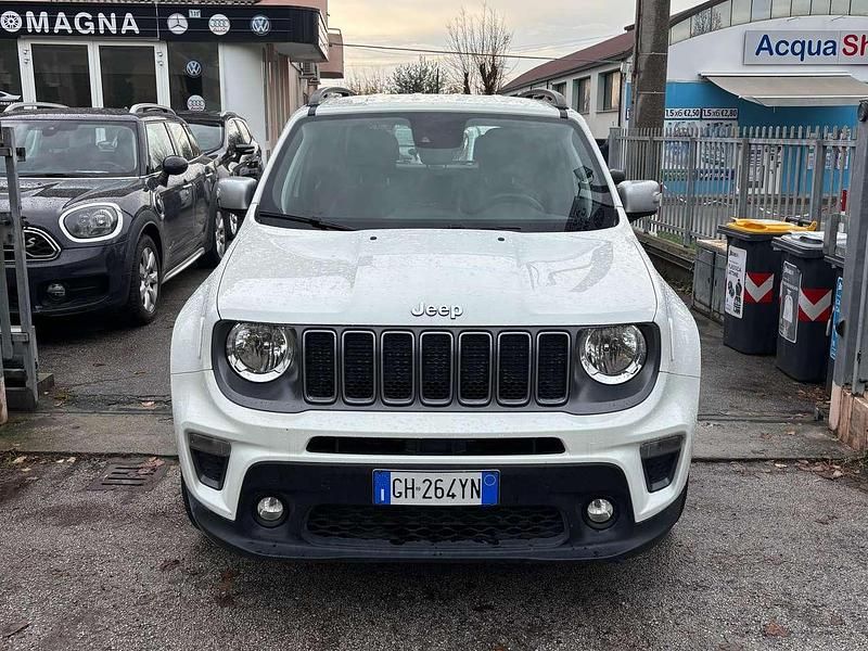 Bianco Usata 2022 Jeep Renegade Limited SUV | 16.990 € (Buon prezzo) - Immagine 1/4