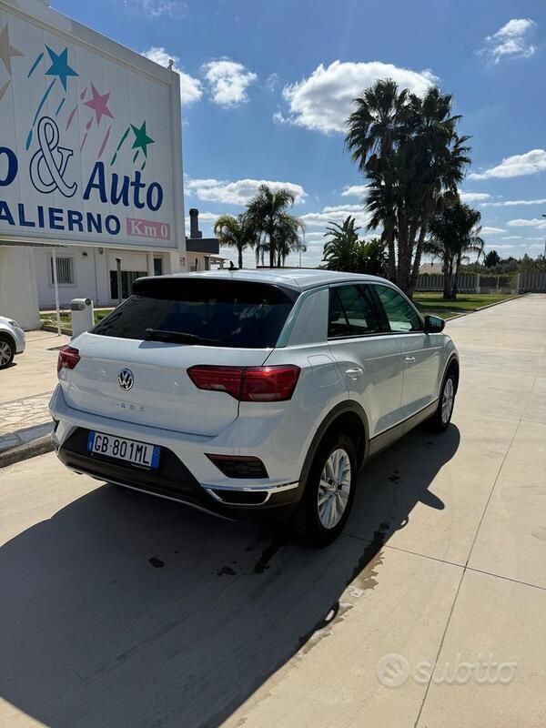 Usata VW T-Roc Advance 116 CV (85 kW) 2020 Bianco SUV