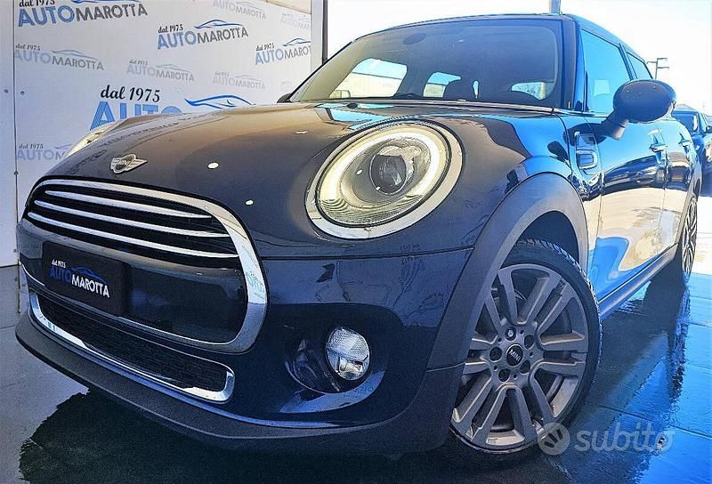 Usata Mini Cooper D Hype 117 CV (86 kW) 2017 Blu/azzurro Utilitaria