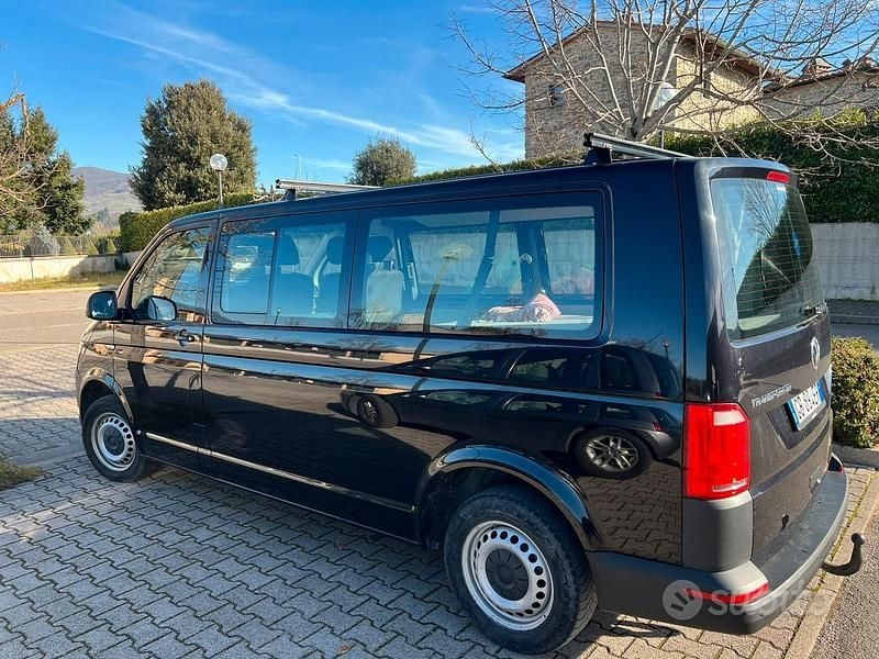 Usata VW T6 150 CV (110 kW) 2018 Nero Furgone