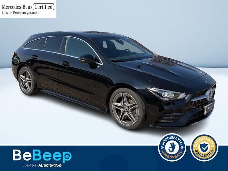 Usata Mercedes CLA220 Premium 190 CV (139 kW) 2021 Nero Berlina