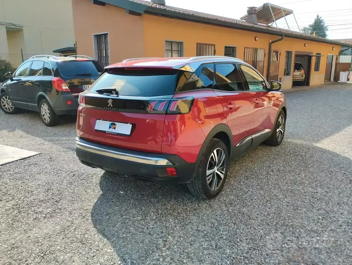 Brugt Peugeot 3008 Allure 131 HK (96 kW) 2021 Rød SUV