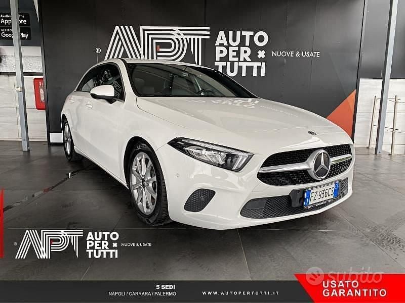 Usata Mercedes A180 116 CV (85 kW) 2020 Bianco Berlina