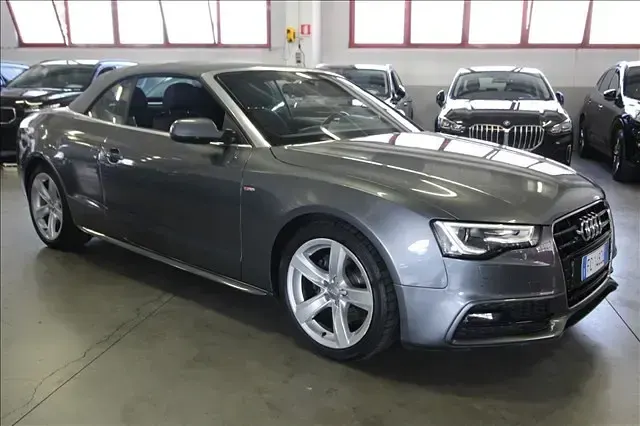 Usata Audi A5 S-Line 190 CV (139 kW) 2016 Grigio scuro Coupé