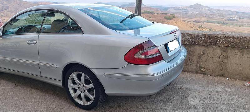 Usata Mercedes CLK270 Elegance 170 CV (125 kW) 2003 Grigio Coupé