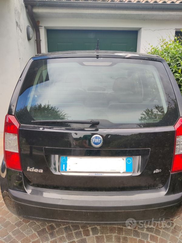 Usata Fiat Idea 80 CV (58 kW) 2006 Nero Monovolume