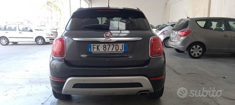Usata Fiat 500X Cross 140 CV (102 kW) 2017 Grigio SUV