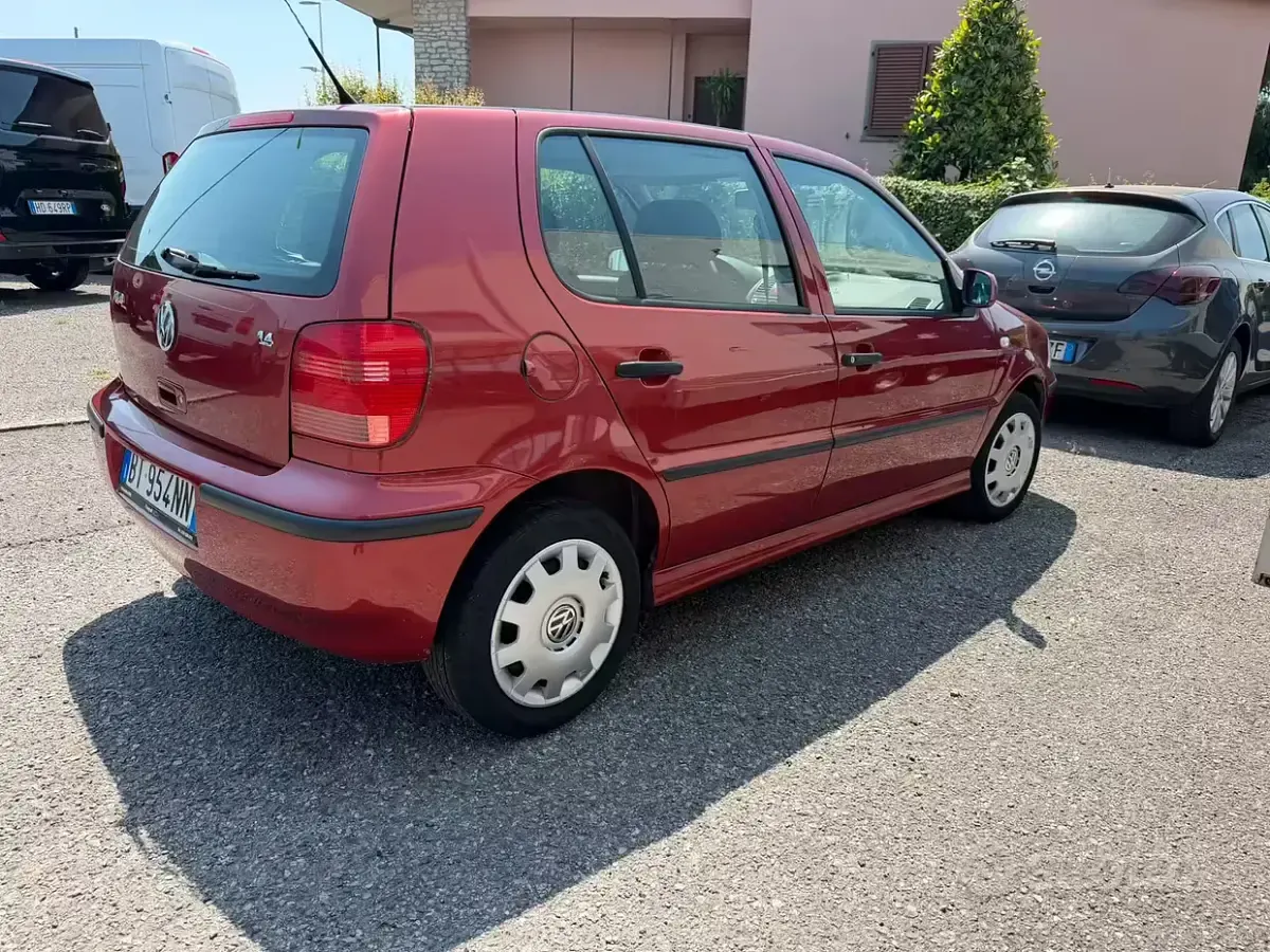 Usata VW Polo 75 CV (55 kW) 2001 Rosso Berlina
