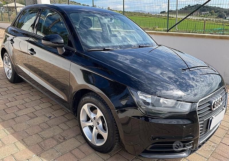 Usata Audi A1 Ambition 90 CV (66 kW) 2014 Nero Utilitaria