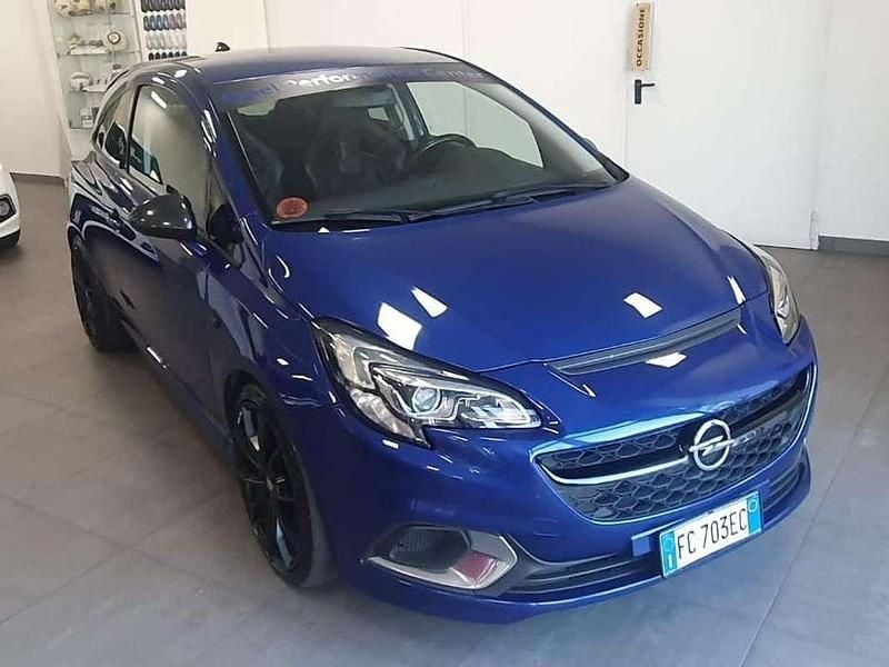 Blu/azzurro Usata 2015 Opel Corsa OPC Tre volumi | 9500 € (Super prezzo) - Immagine 1/4