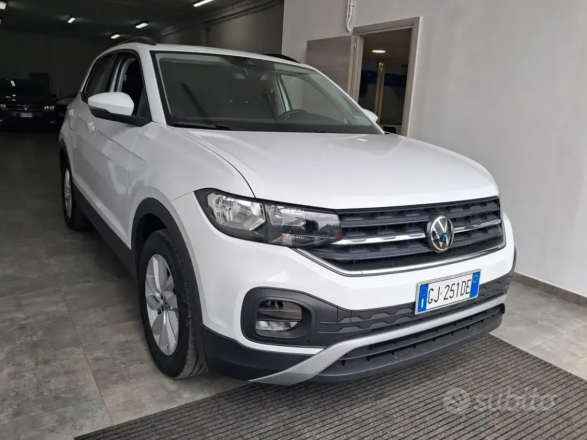Usata VW T-Cross Style 95 CV (69 kW) 2022 Bianco SUV