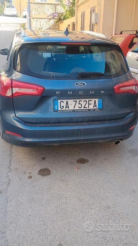 Usata Ford Focus 120 CV (88 kW) 2020 Blu Station wagon