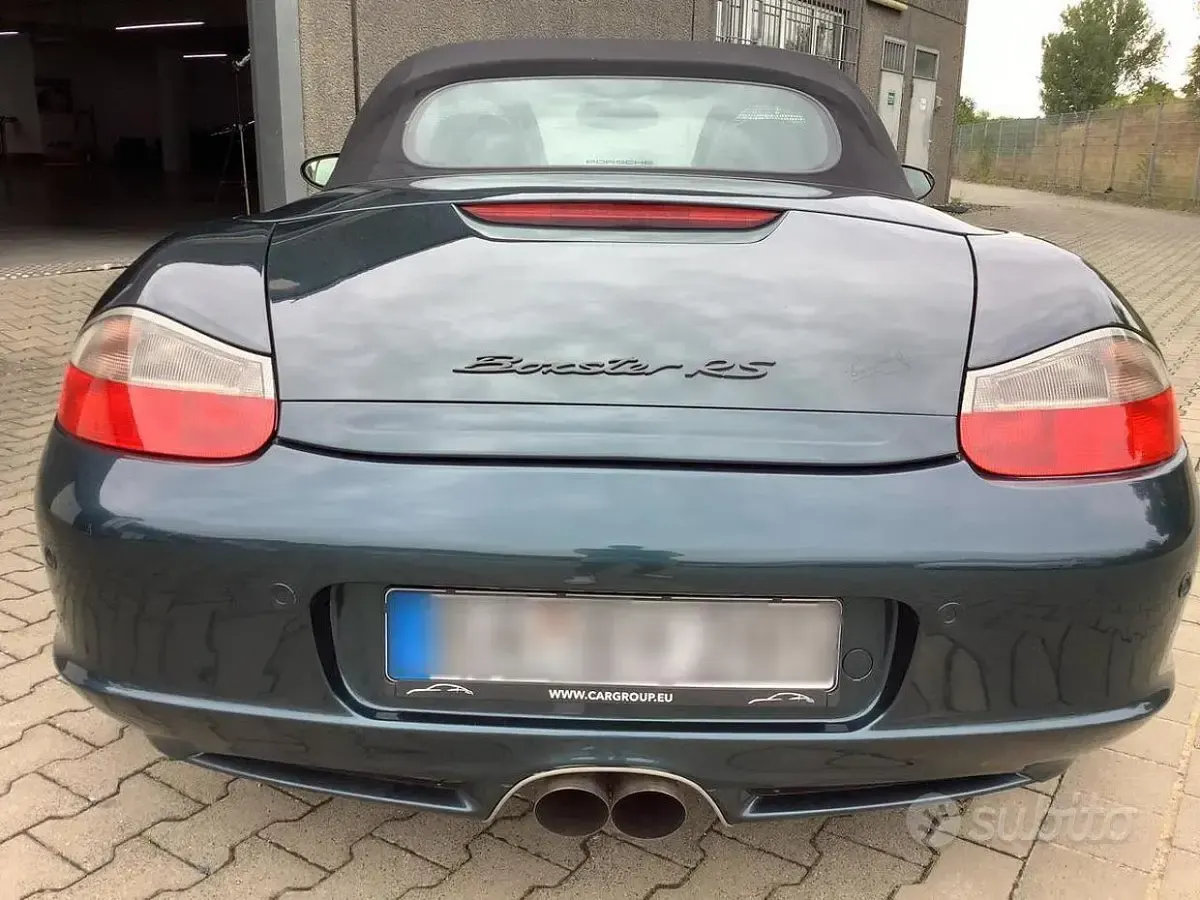 Usata Porsche Boxster 260 CV (191 kW) 2003 Verde Cabrio