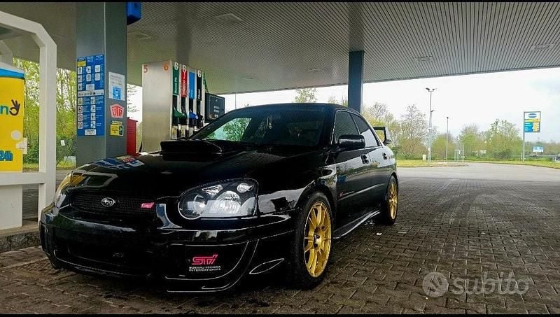 Usata Subaru Impreza 264 CV (194 kW) 2003 Nero Berlina