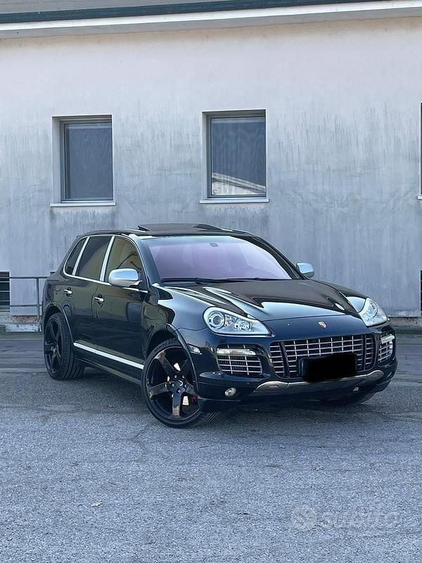 Nero Usata 2007 Porsche Cayenne Turbo SUV | 9900 € (Buon prezzo) - Immagine 1/4