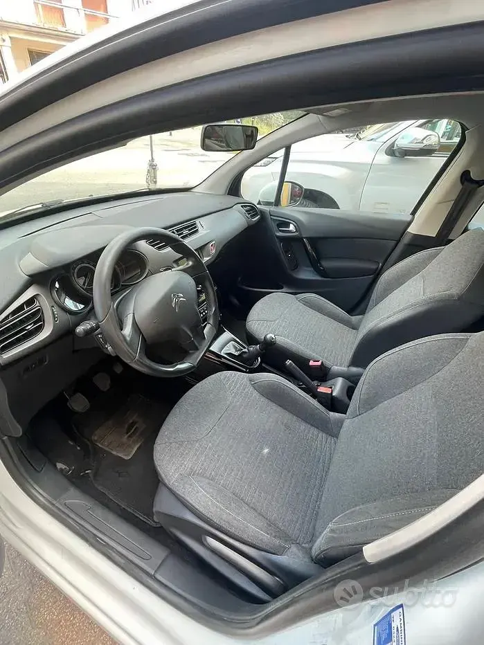 Usata Citroën C3 Seduction 68 CV (50 kW) 2015 Bianco Berlina