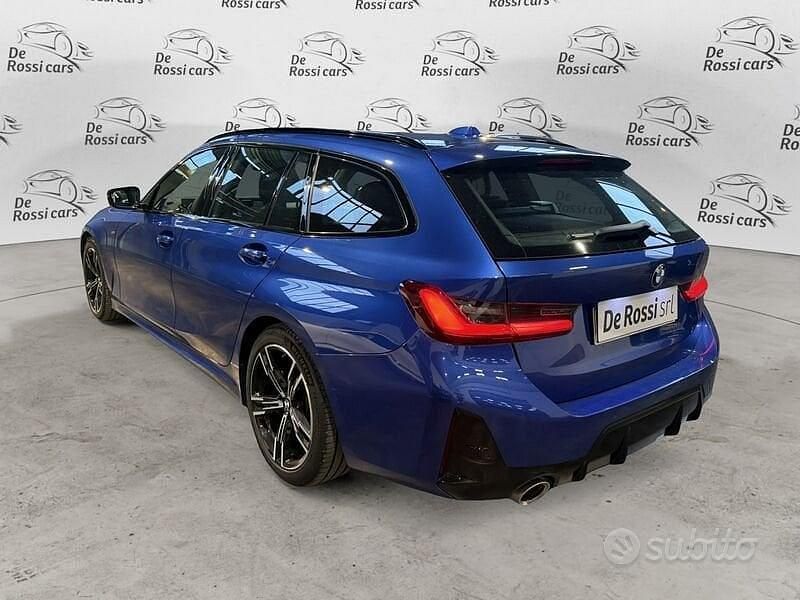 Usata BMW 320e M Sport 190 CV (139 kW) 2023 Blu Station wagon