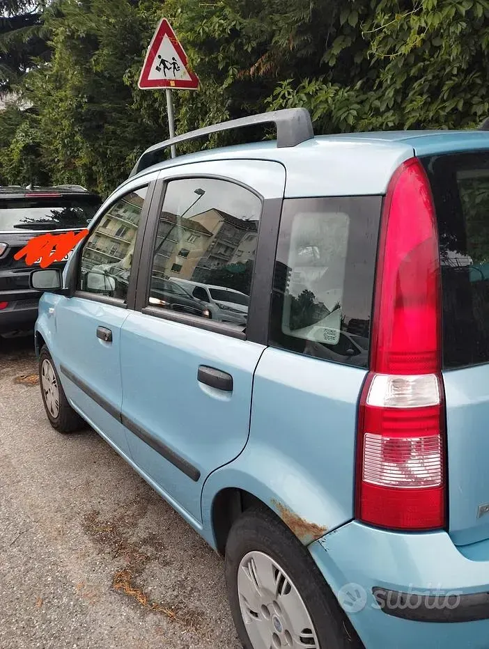 Usata Fiat Panda Dynamic 60 CV (44 kW) 2006 Blu Utilitaria