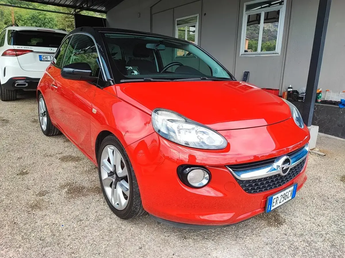 Usata Opel Adam Slam 69 CV (50 kW) 2017 Rosso Utilitaria
