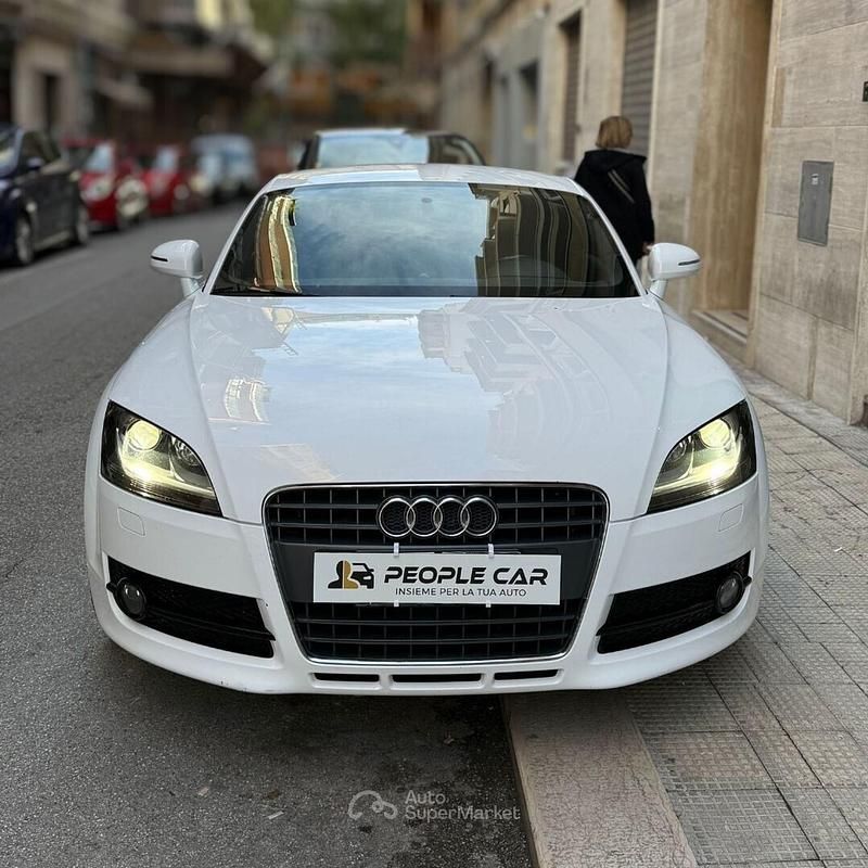 Usata Audi TT S-Line 200 CV (147 kW) 2010 Bianco Coupé
