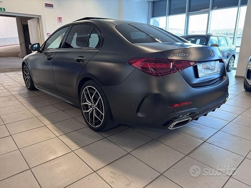 Usata Mercedes C300e Advanced Plus 313 CV (230 kW) 2023 Nero Berlina