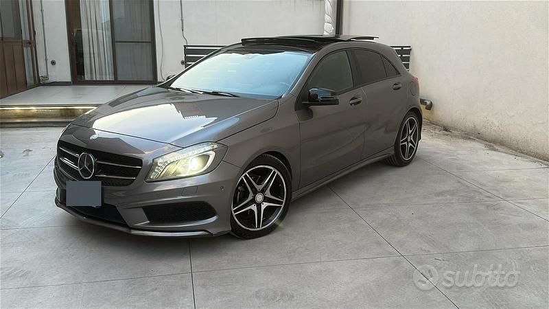Usata Mercedes A180 2015 Grigio Utilitaria