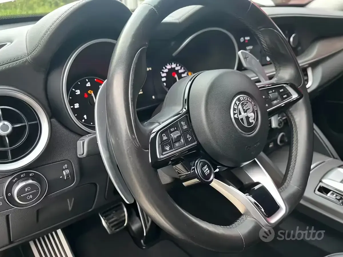 Usata Alfa Romeo Stelvio Ti 210 CV (154 kW) 2021 Bianco SUV