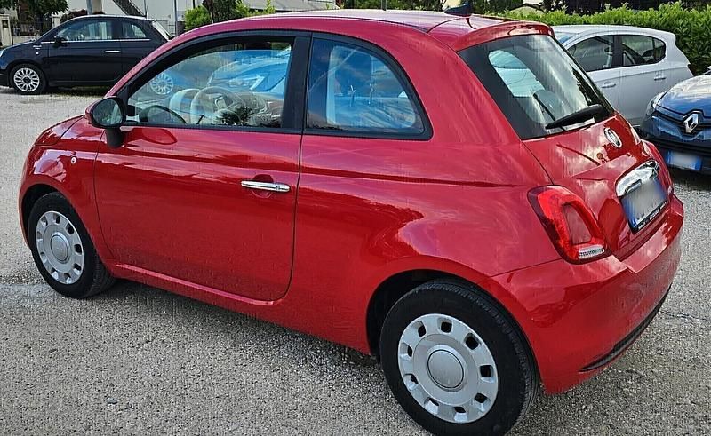 Usata Fiat 500 70 CV (51 kW) 2021 Rosso Berlina
