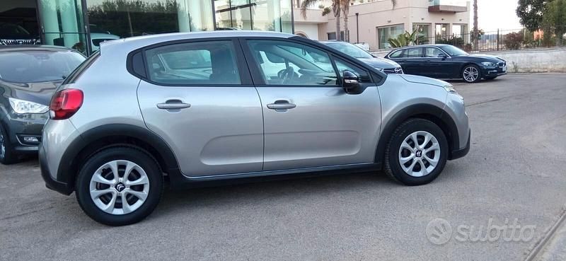 Usata Citroën C3 Feel 102 CV (75 kW) 2019 Grigio Utilitaria