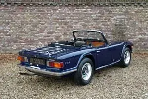 Usata Triumph TR6 143 CV (105 kW) 1972 Blu Cabrio