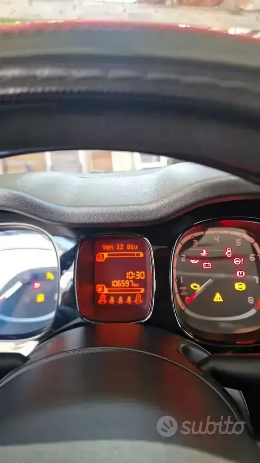 Usata Fiat Panda 69 CV (50 kW) 2013 Nero Utilitaria