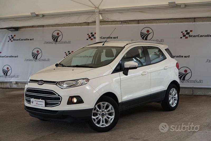 Usata Ford Ecosport 95 CV (69 kW) 2017 Bianco SUV