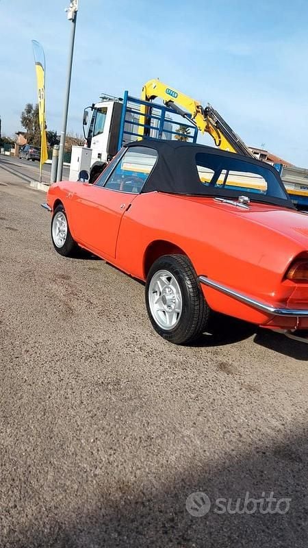 Usata Fiat 850 50 CV (36 kW) 1970 Rosso Cabrio